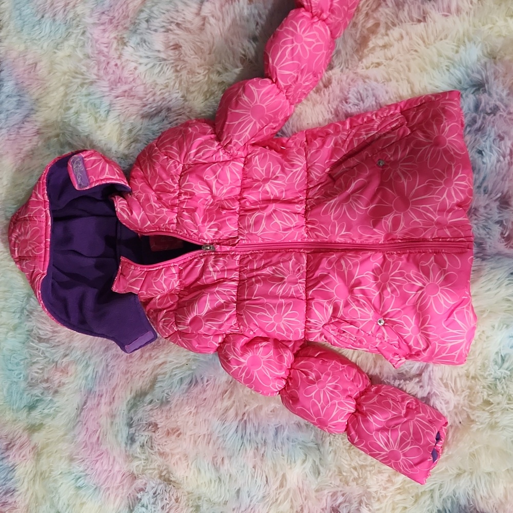 GIRLS PINK PUFFER